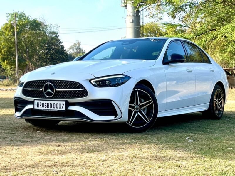 Brand New Mercedes C300 AMG Line Hybrid Available for Sale in Delhi - Just 1 Month Old!