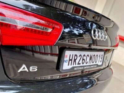 AUDI A6 Black 2.0CC For Sale in New Delhi