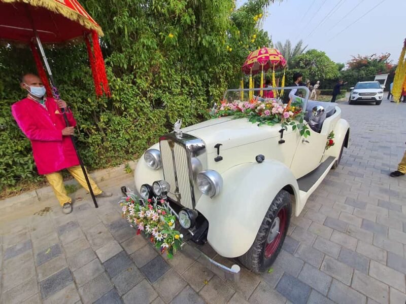 Vintage Car Rental For wedding in Ghaziabad