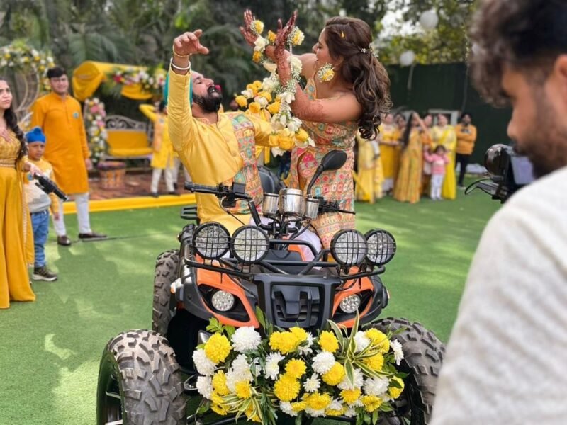 Hire ATV Bike for Wedding, Haldi, Mehndi and birthday in Ghaziabad