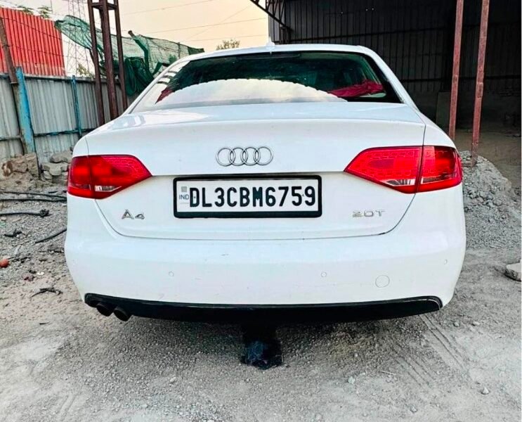 Sleek Audi A4 Petrol 2010: Third Owner, New Tyres & Battery, Excellent Condition For Sale - Available in Delhi