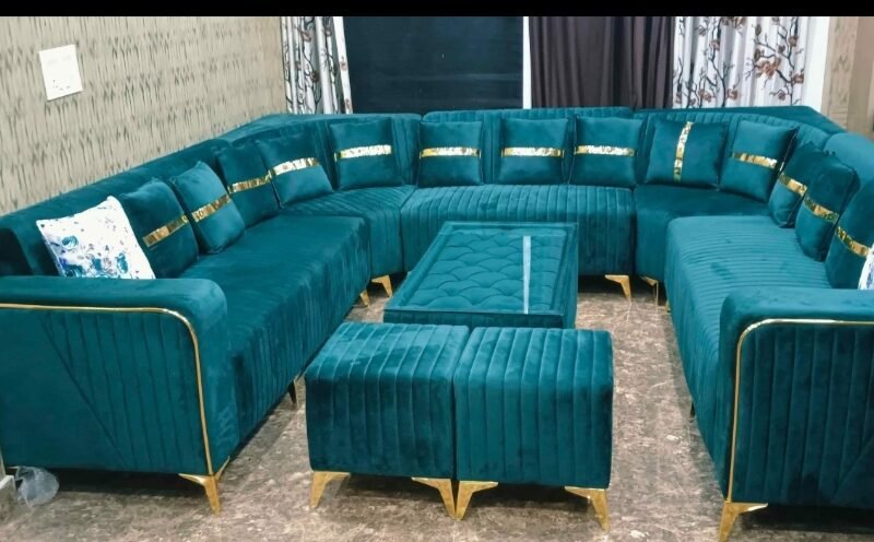 New U shaped sofa set for sale in delhi