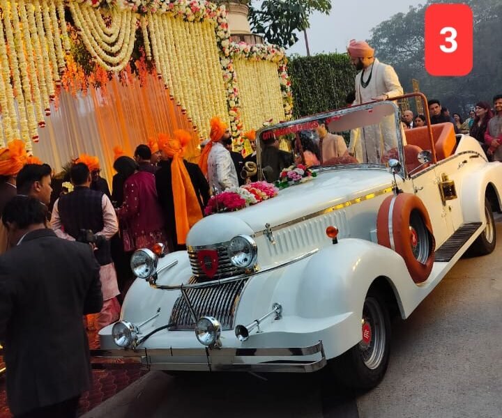 Vintage Car Rental for Weddings in Lucknow | Safe Rent A Car