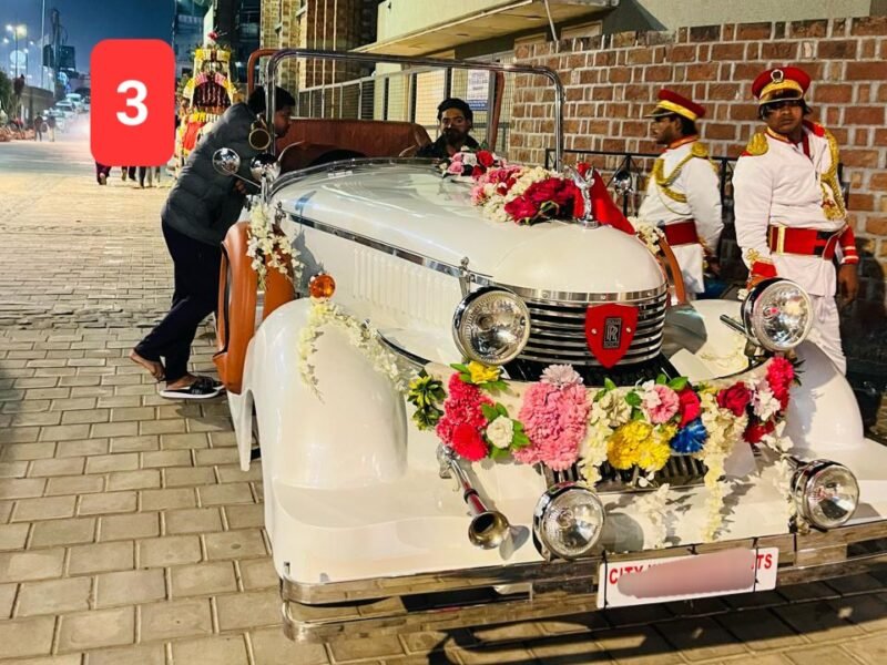 Vintage Car Rental for Weddings in Lucknow | Safe Rent A Car